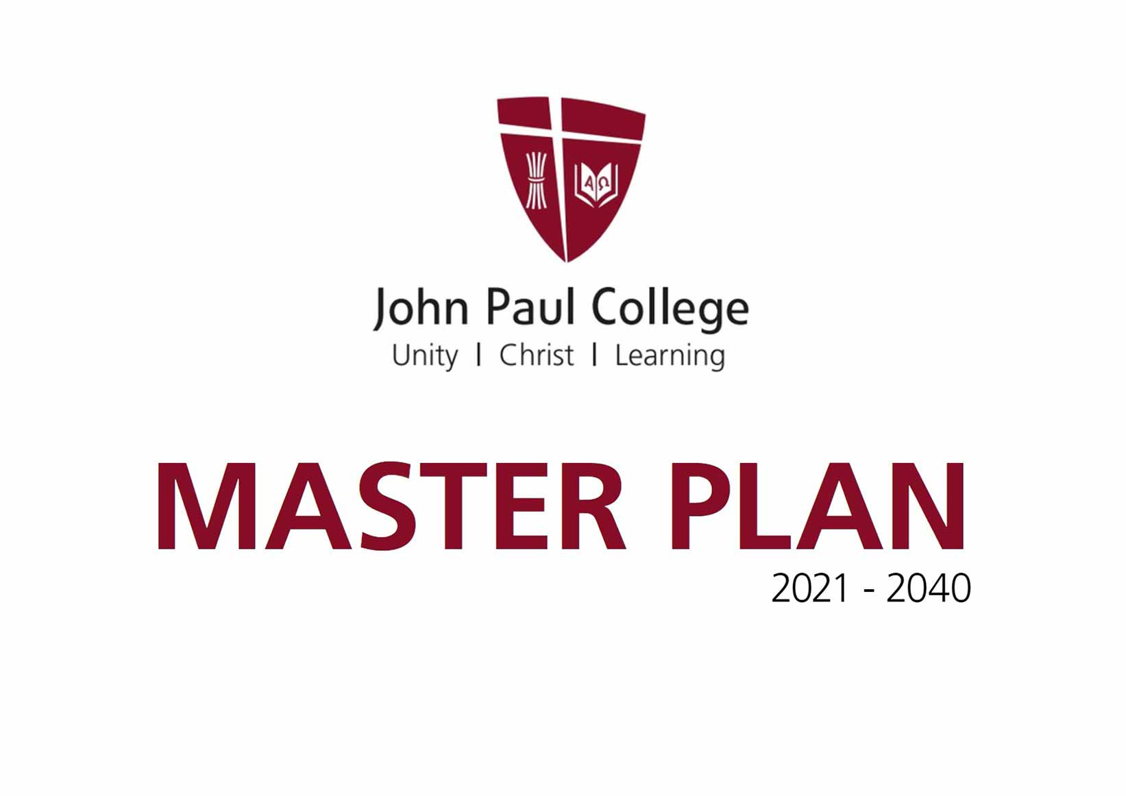 Master Plan 2021 - 2040